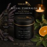 vela de masaje ritual obsidiana naranja, bergamota y canela