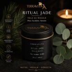 vela de masaje ritual obsidiana naranja, bergamota y canela