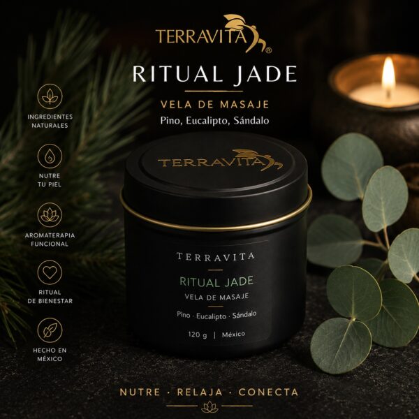 Ritual - Velas de masajes vela de masaje ritual obsidiana naranja, bergamota y canela